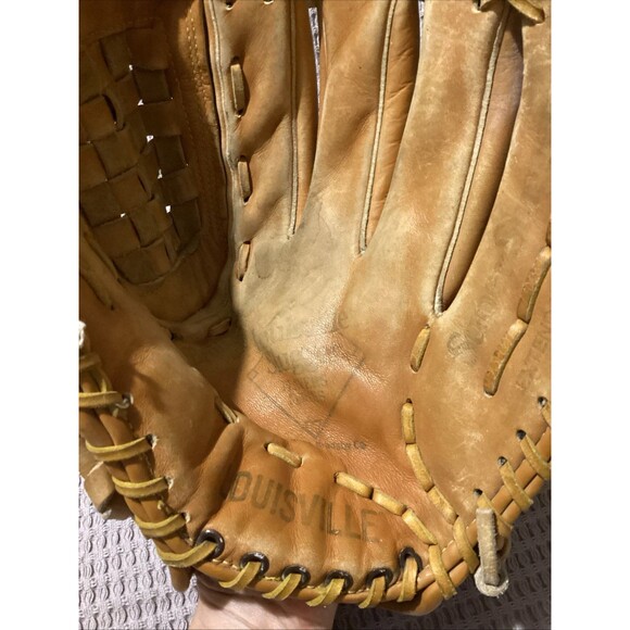 Louisville Slugger Leather 13.5" Softball Baseball Glove Right Hand Throw LPS8 - Picture 9 of 16